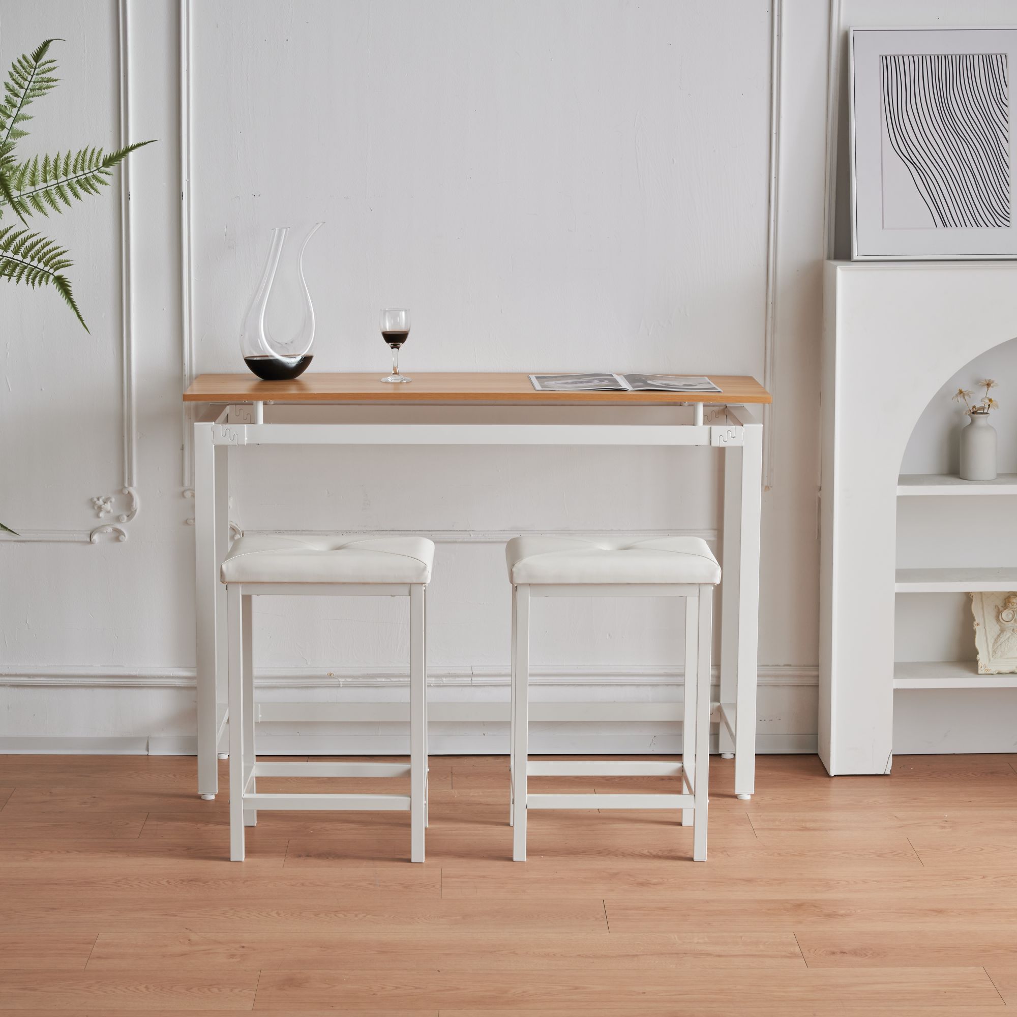 ハイテーブル カウンターテーブル3点セット バーテーブルダイニングセットおしゃれ バーテーブルセット 3点セット バーテーブル セット 2人掛け