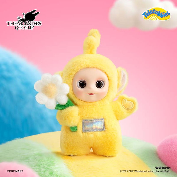 【韓国限定発売品】テレタビーズぬいぐるみキーホルダー Qoo10] POP MART テレタビーズ SAY HELLO! 【9