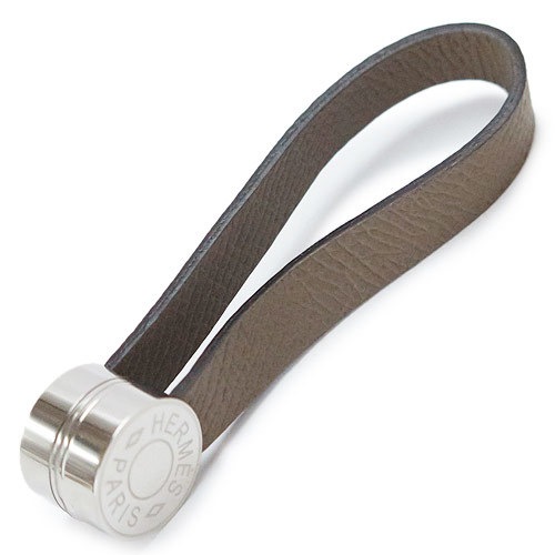 エルメス グローブホルダー HERMES HE91-GHL-MALI-ETO/GLOVE HOLDER MALICE ETOUPE/SV 手袋ホルダー マリス レザー エトープILB