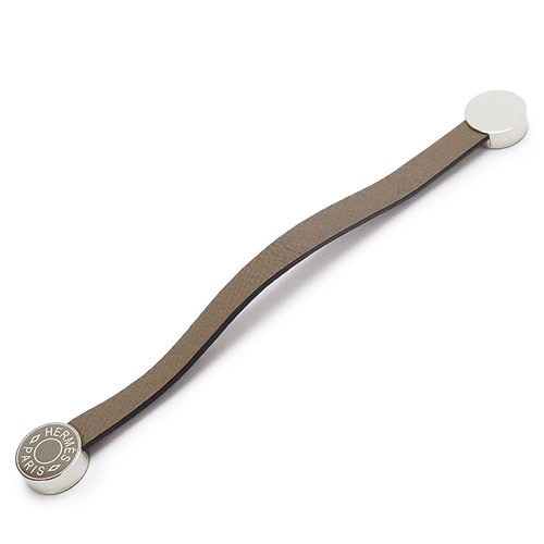 エルメス グローブホルダー HERMES HE91-GHL-MALI-ETO/GLOVE HOLDER MALICE ETOUPE/SV 手袋ホルダー マリス レザー エトープILB