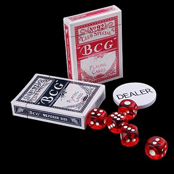 Qoo10] 本格仕様 チップ300枚 トランプカード