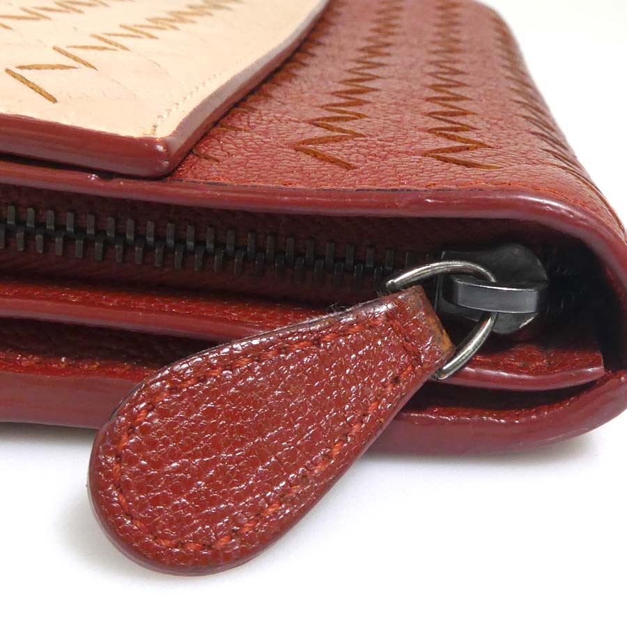 ボッテガヴェネタ BOTTEGAVENETA 長財布 イントレチャート レザー ブラウン×ベージュ ユニセックス h31378a ボッテガヴェネタ BOTTEGAVENETA 長財布 イントレチャート レザー ブラウン×ベージュ ユニセックス h31378a
