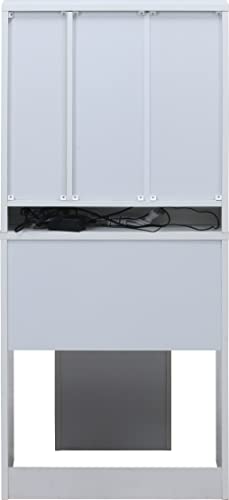不二貿易(Fujiboeki) ドレッサー 鏡台 幅60*奥行39*高さ130cm ホワイト 三面鏡 不二貿易(Fujiboeki) ドレッサー 鏡台 幅60*奥行39*高さ130cm ホワイト 三面鏡