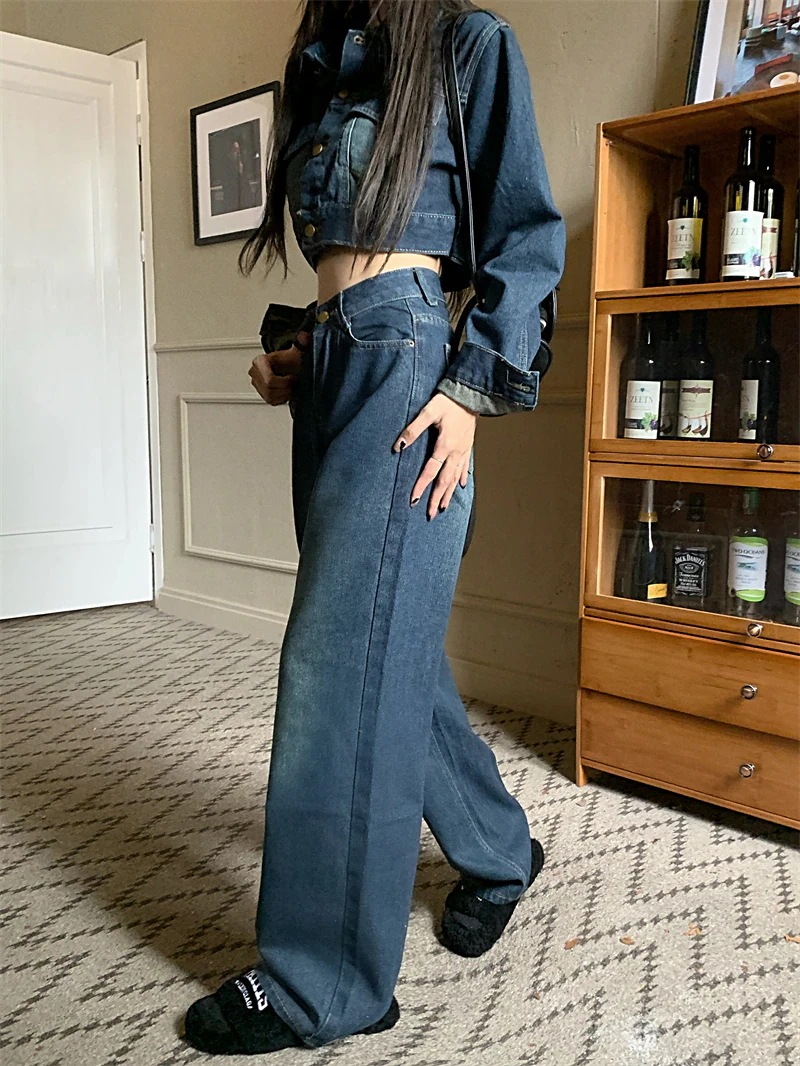 【送料無料】デニムジャケット デニムパンツ セットアップ ジーンズ ジーパン ショート ワイド パンツ ストレート アウター 羽織り ウォッシュ加工 学生 上下セットカジュアル ハイウエスト 【送料無料】デニムジャケット デニムパンツ セットアップ ジーンズ ジーパン ショート ワイド パンツ ストレート アウター 羽織り ウォッシュ加工 学生 上下セットカジュアル ハイウエスト