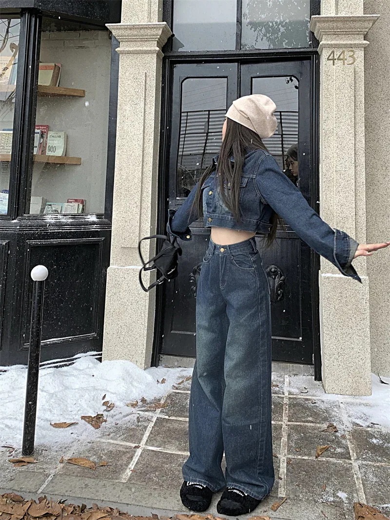 【送料無料】デニムジャケット デニムパンツ セットアップ ジーンズ ジーパン ショート ワイド パンツ ストレート アウター 羽織り ウォッシュ加工 学生 上下セットカジュアル ハイウエスト 【送料無料】デニムジャケット デニムパンツ セットアップ ジーンズ ジーパン ショート ワイド パンツ ストレート アウター 羽織り ウォッシュ加工 学生 上下セットカジュアル ハイウエスト