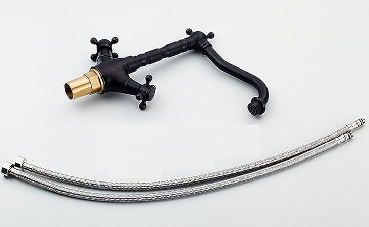 キッチン 洗面用 混合水栓 2ハンドル 手洗いボウル 手洗い鉢 蛇口 洗面台 水道 SK62( 黒) キッチン 洗面用 混合水栓 2ハンドル 手洗いボウル 手洗い鉢 蛇口 洗面台 水道 SK62( 黒)