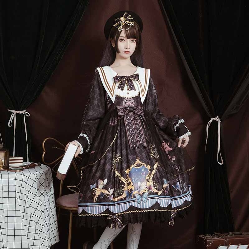 ロリータ Aライ : レディース服 ワンピース ゴスロリ HOT特価