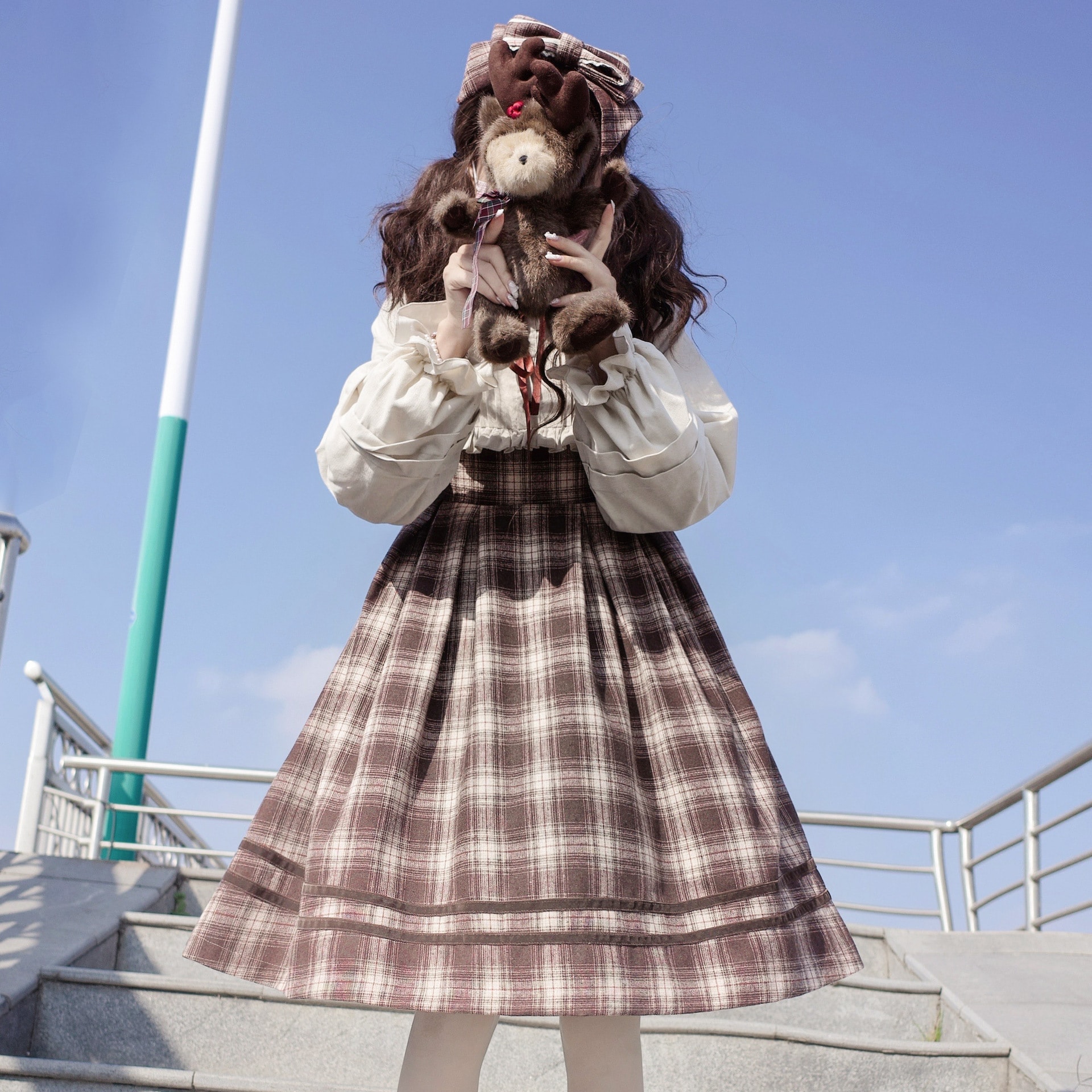 OP少女 ロリータ ワンピース ドレスジャンパースカート イベント ハロウィン卒業式姫様 A386
