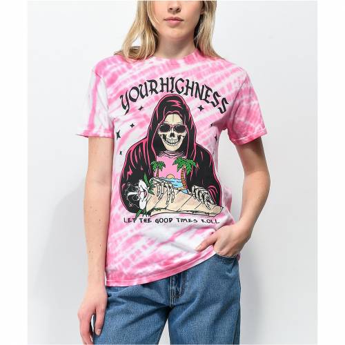 YOUR 白色... : レディース服 HIGHNESS ピンク 超特価好評