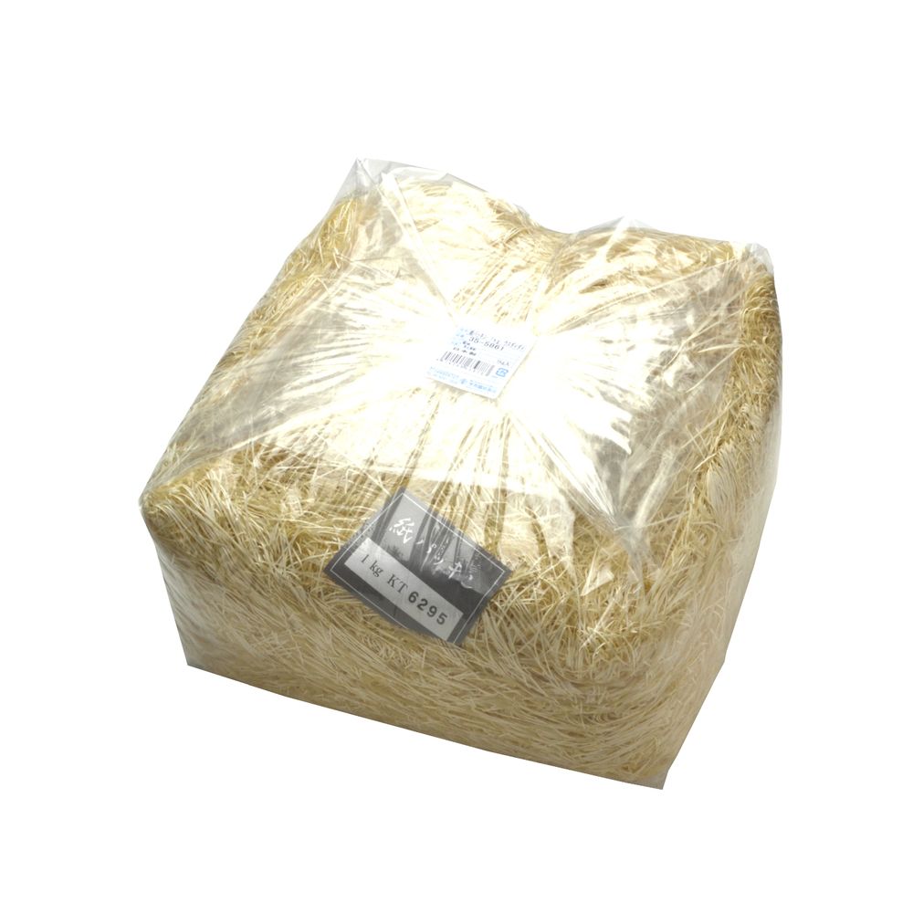 （まとめ買い）ササガワ 紙パッキン 1kg ウスダイダイ 35-5861 [x3]