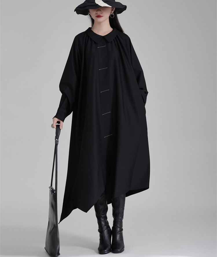 アシンメトリーシャツワンピース ワンピース レディース ロング 綿100 長袖 襟付き ロングワンピース シャツワンピ ロングシャツ リバーシブル 羽織り ビッグシャツ アシンメトリー アシメ 変形デ アシンメトリーシャツワンピース ワンピース レディース ロング 綿100 長袖 襟付き ロングワンピース シャツワンピ ロングシャツ リバーシブル 羽織り ビッグシャツ アシンメトリー アシメ 変形デ