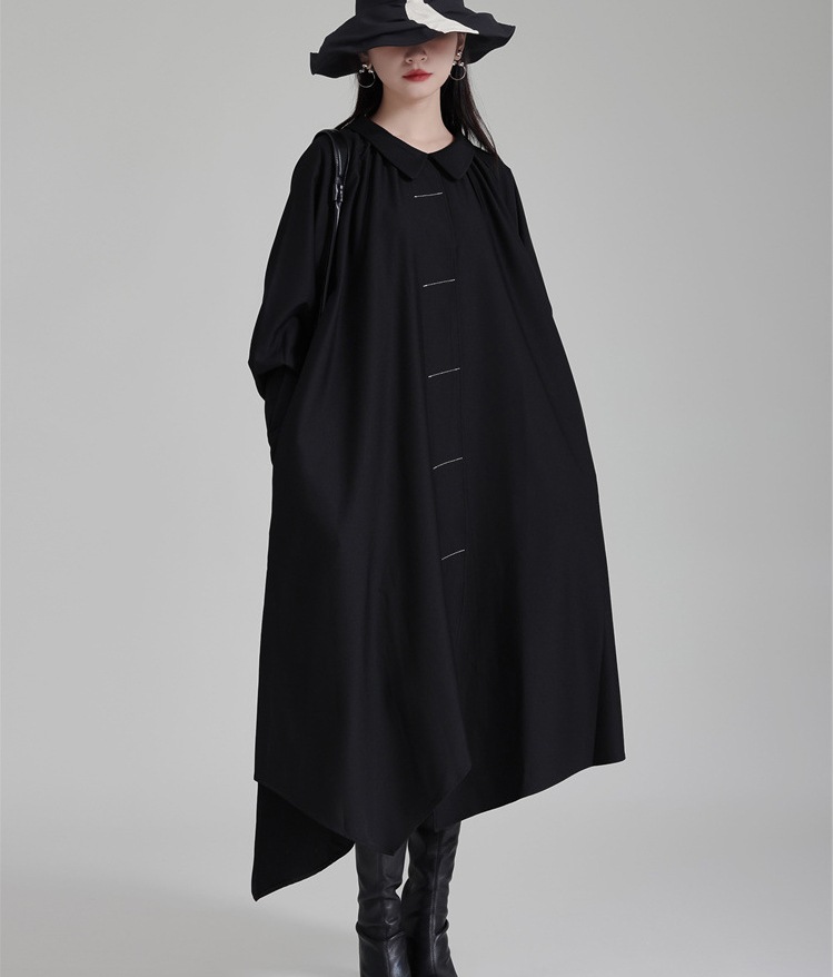 アシンメトリーシャツワンピース ワンピース レディース ロング 綿100 長袖 襟付き ロングワンピース シャツワンピ ロングシャツ リバーシブル 羽織り ビッグシャツ アシンメトリー アシメ 変形デ アシンメトリーシャツワンピース ワンピース レディース ロング 綿100 長袖 襟付き ロングワンピース シャツワンピ ロングシャツ リバーシブル 羽織り ビッグシャツ アシンメトリー アシメ 変形デ