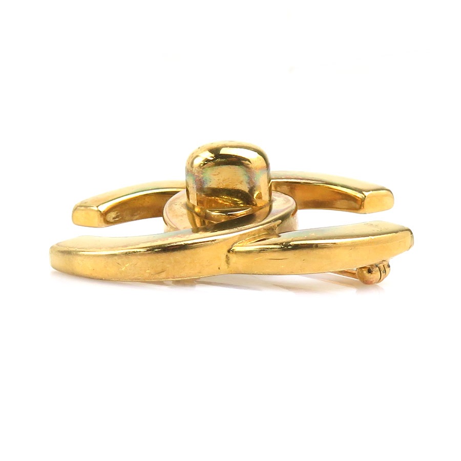 シャネル CHANEL ブローチ ココマーク メタル ゴールド レディース e60841i シャネル CHANEL ブローチ ココマーク メタル ゴールド レディース e60841i