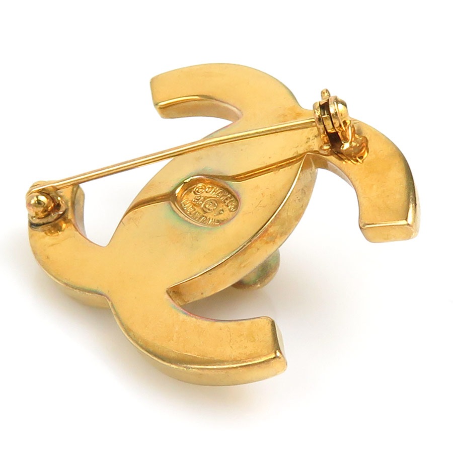 シャネル CHANEL ブローチ ココマーク メタル ゴールド レディース e60841i シャネル CHANEL ブローチ ココマーク メタル ゴールド レディース e60841i