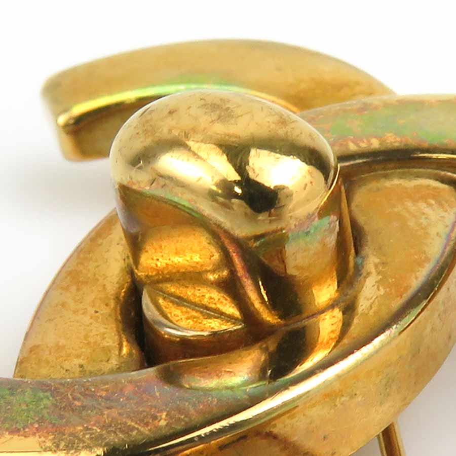 シャネル CHANEL ブローチ ココマーク メタル ゴールド レディース e60841i シャネル CHANEL ブローチ ココマーク メタル ゴールド レディース e60841i