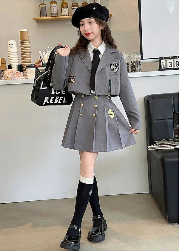 Qoo10] 【即納】卒業式 スーツ 女の子 小学生