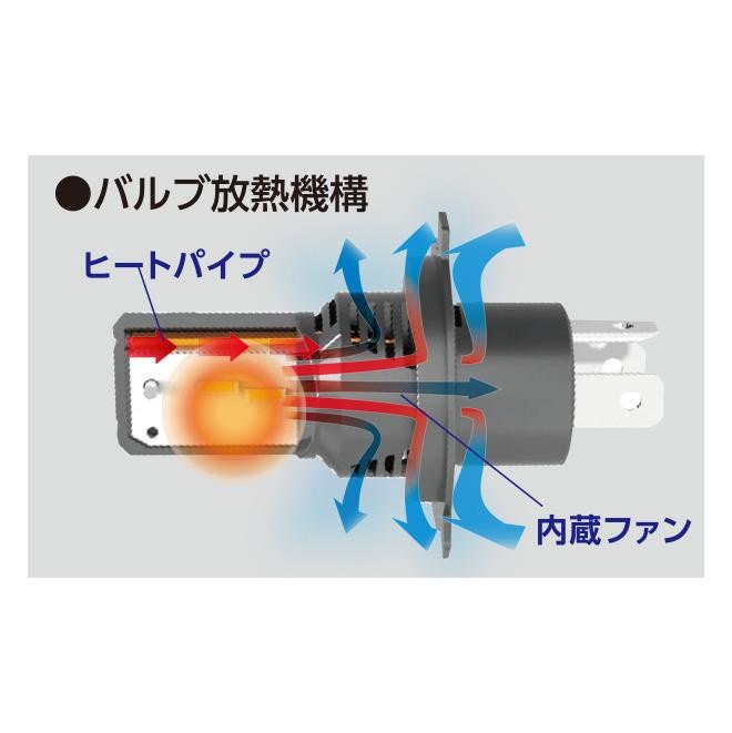 R-GEAR レーシングギア LED H3 6000K RGH-P937