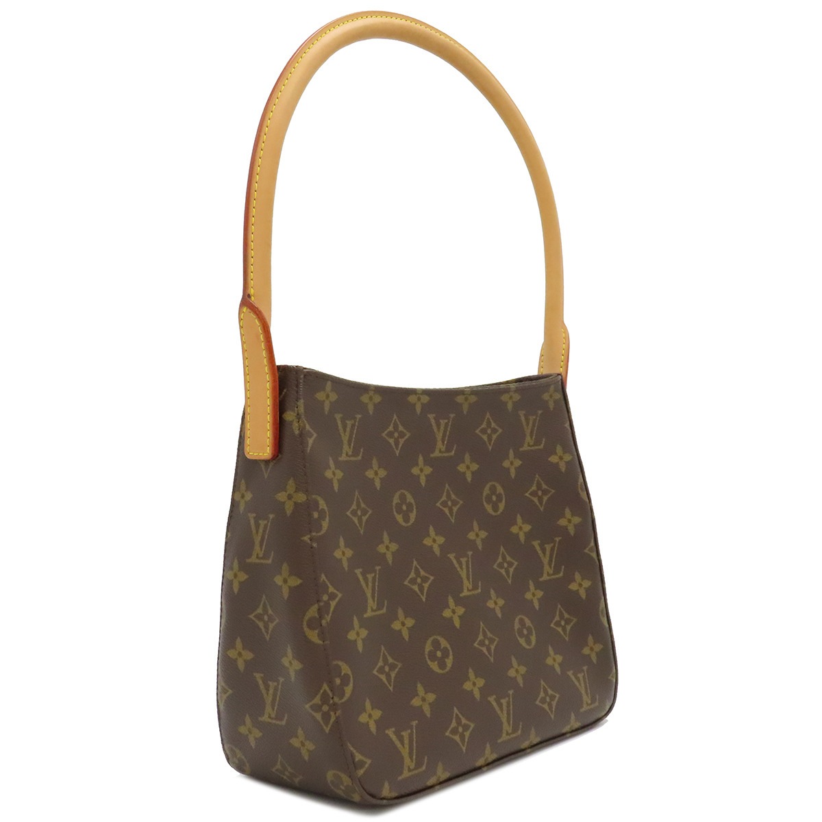 ルイヴィトン LOUIS VUITTON ハンドバッグ ルーピング MM モノグラムキャンバス モノグラム ゴールド金具 茶 M51146 FL0093 【箱】【中古】 ルイヴィトン LOUIS VUITTON ハンドバッグ ルーピング MM モノグラムキャンバス モノグラム ゴールド金具 茶 M51146 FL0093 【箱】【中古】