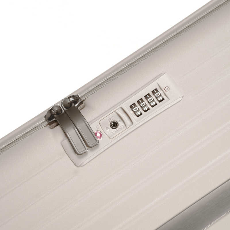 A.L.I スーツケース ジッパータイプ 宿泊目安:4~6日間 65L 横開きフロントオープン 前輪ストッパー 内装抗菌・防臭加工 亜麻色 MX-8011RV-24 A.L.I スーツケース ジッパータイプ 宿泊目安:4~6日間 65L 横開きフロントオープン 前輪ストッパー 内装抗菌・防臭加工 亜麻色 MX-8011RV-24