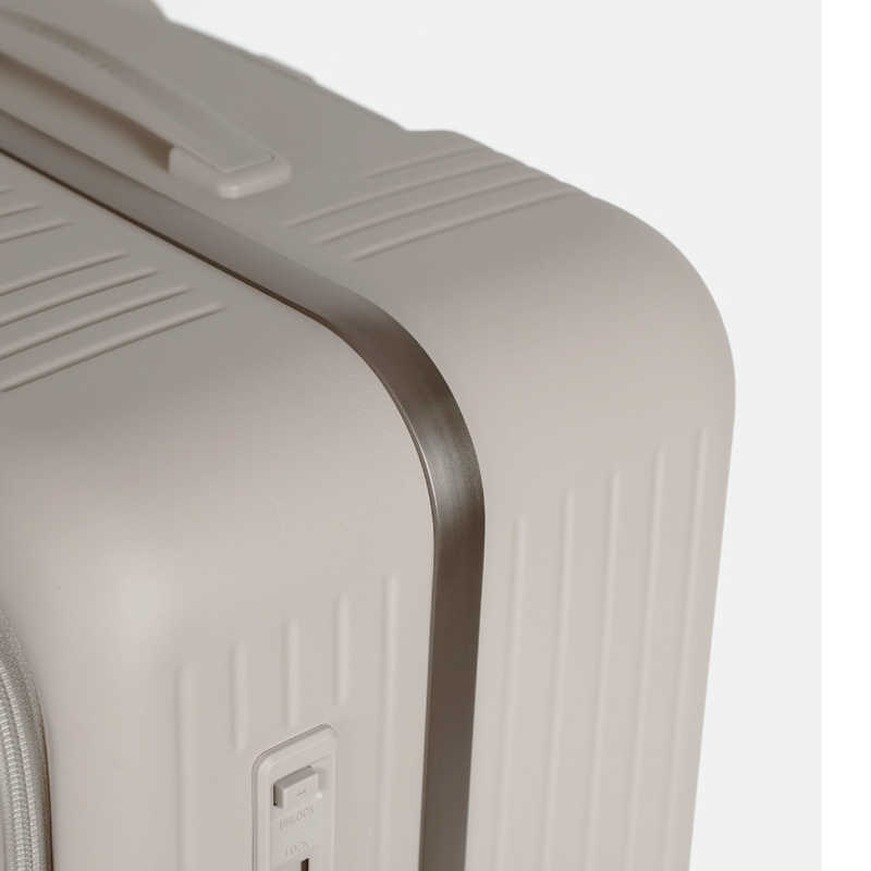 A.L.I スーツケース ジッパータイプ 宿泊目安:4~6日間 65L 横開きフロントオープン 前輪ストッパー 内装抗菌・防臭加工 亜麻色 MX-8011RV-24 A.L.I スーツケース ジッパータイプ 宿泊目安:4~6日間 65L 横開きフロントオープン 前輪ストッパー 内装抗菌・防臭加工 亜麻色 MX-8011RV-24