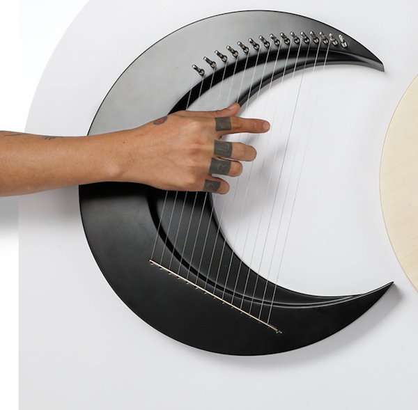 ハープ 竪琴 アジア民族楽器 オブジェ インテリア雑貨