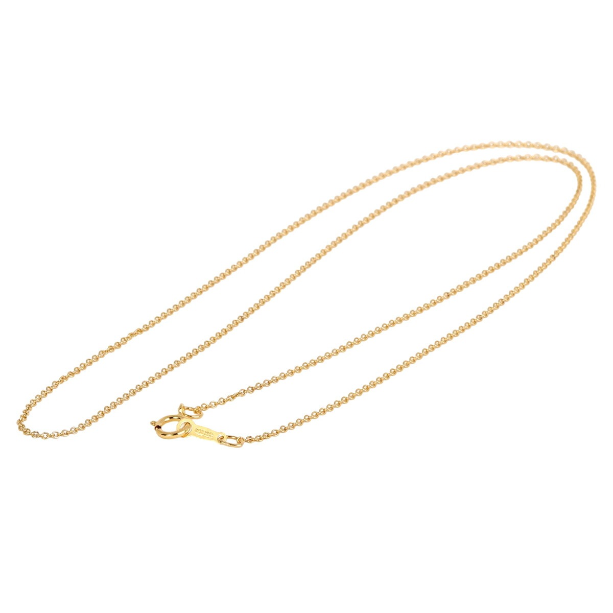 ネックレス レディース メンズ 14KGF ゴールドフィルド あずきチェーン 50cm 1.1mm