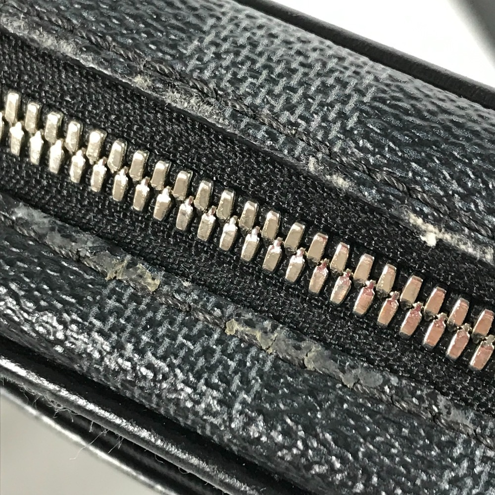 ショルダーバッグ ダヌーブ PM NM ダミエグラフィットマップ カバン 斜め掛け ポシェット ダミエグラフィットキャンバス ブラック