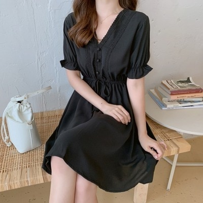 ワンピース デート ミモレ ミモレ丈 袖あり 半袖 Vネック 夏 10代 20代 30代 レディース 個性的 ホワイト ブラック S M L XL レトロ ウエストマーク こなれ感 エレガント ワンピース デート ミモレ ミモレ丈 袖あり 半袖 Vネック 夏 10代 20代 30代 レディース 個性的 ホワイト ブラック S M L XL レトロ ウエストマーク こなれ感 エレガント