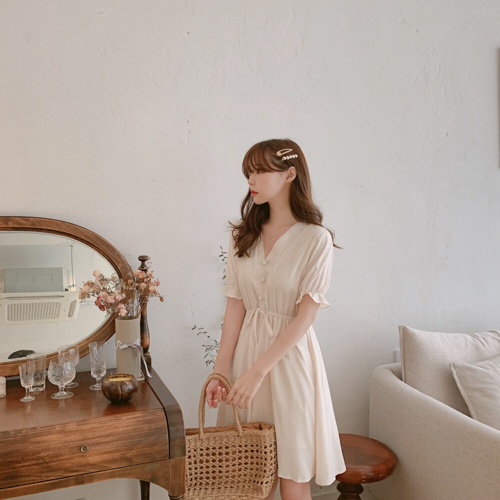 ワンピース デート ミモレ ミモレ丈 袖あり 半袖 Vネック 夏 10代 20代 30代 レディース 個性的 ホワイト ブラック S M L XL レトロ ウエストマーク こなれ感 エレガント ワンピース デート ミモレ ミモレ丈 袖あり 半袖 Vネック 夏 10代 20代 30代 レディース 個性的 ホワイト ブラック S M L XL レトロ ウエストマーク こなれ感 エレガント