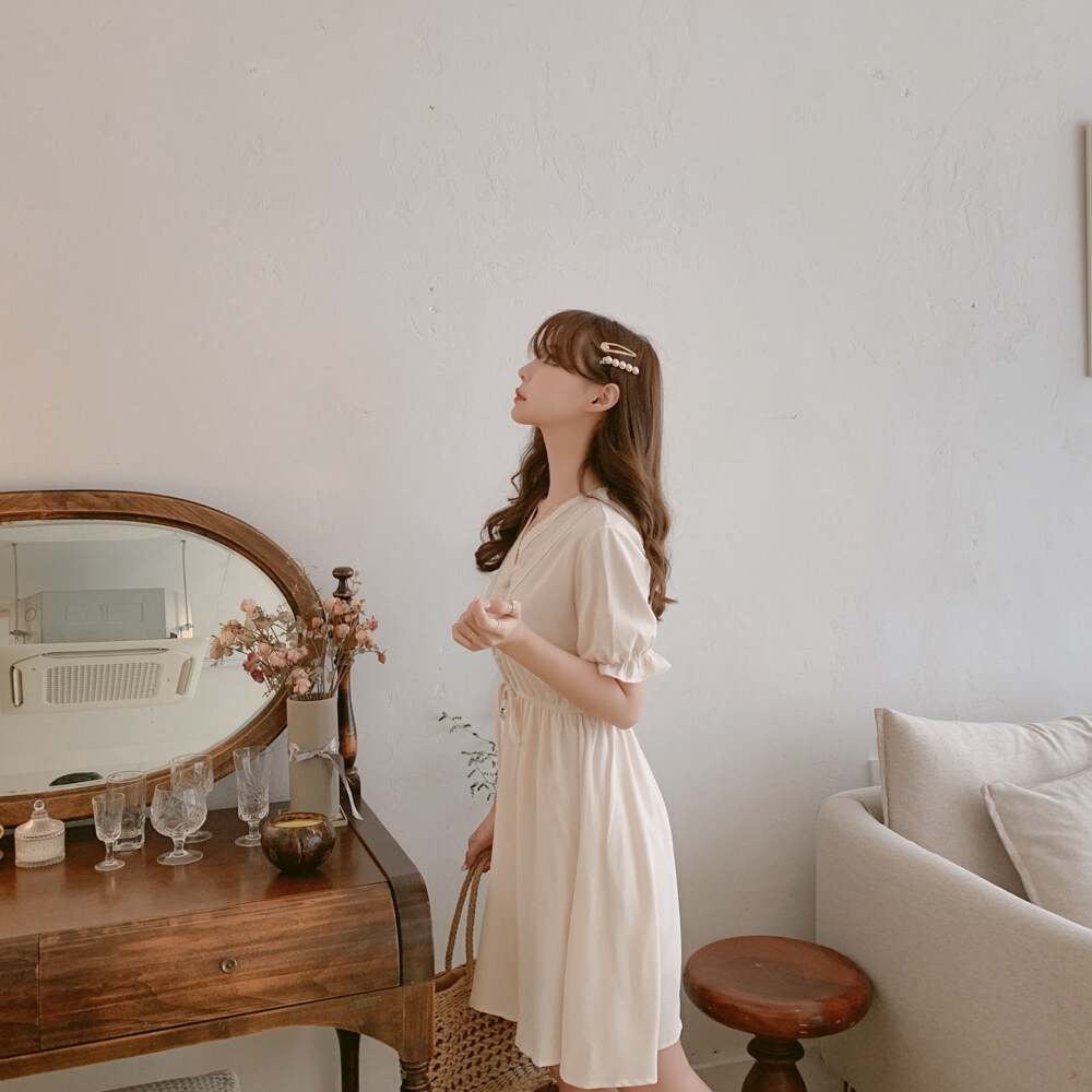 ワンピース デート ミモレ ミモレ丈 袖あり 半袖 Vネック 夏 10代 20代 30代 レディース 個性的 ホワイト ブラック S M L XL レトロ ウエストマーク こなれ感 エレガント ワンピース デート ミモレ ミモレ丈 袖あり 半袖 Vネック 夏 10代 20代 30代 レディース 個性的 ホワイト ブラック S M L XL レトロ ウエストマーク こなれ感 エレガント