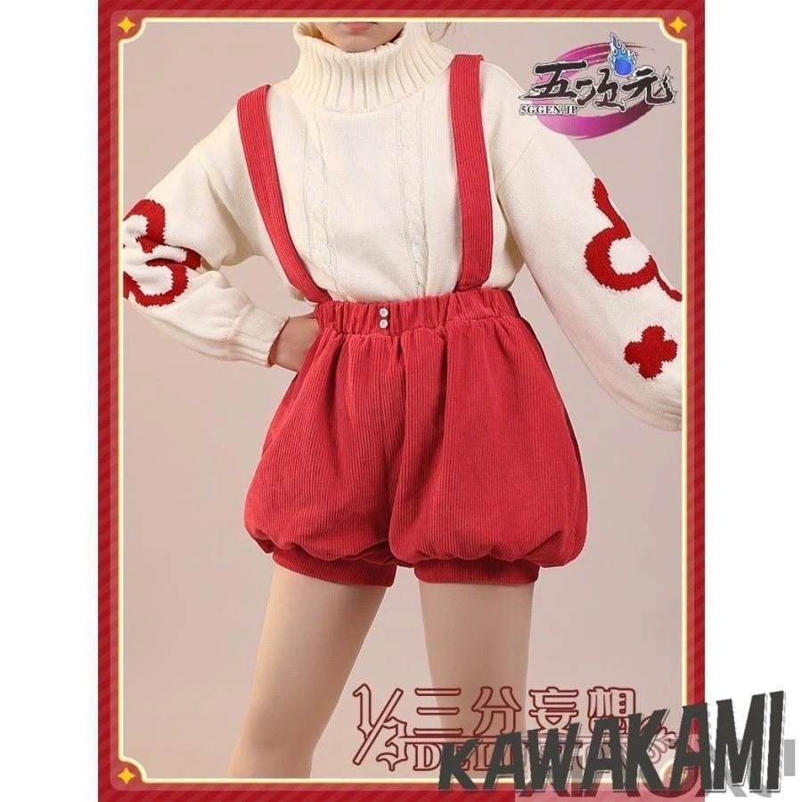 三分妄想　原神　コスプレ　クレー　冬至　衣装　 いしょう ウィッグ　1264_6