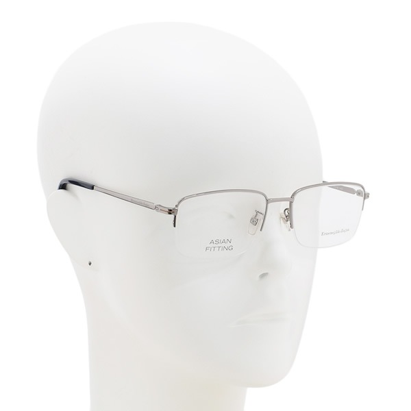 ゼニア フレームのみ ZEGNA EZ5190-D/V 014 57 Ermenegildo Zegna メガネ 眼鏡 ノーズパッド メンズ シルバー ゼニア フレームのみ ZEGNA EZ5190-D/V 014 57 Ermenegildo Zegna メガネ 眼鏡 ノーズパッド メンズ シルバー