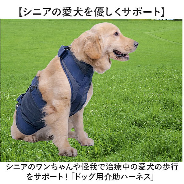 犬 介護用ハーネス 歩行補助 老犬 後ろ足 介護用品 歩行サポート 床ずれ 支える 高齢