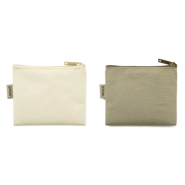 [depound] square pouch スクエアポーチ(Beige Brown) S/M -韓国製造