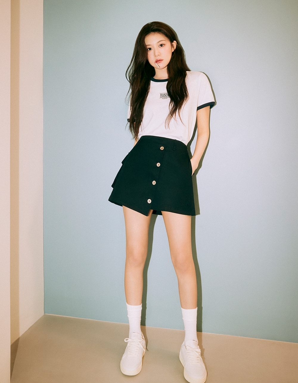 24ss/W CLASSIC LOGO RINGER TEE 24ss/W CLASSIC LOGO RINGER TEE