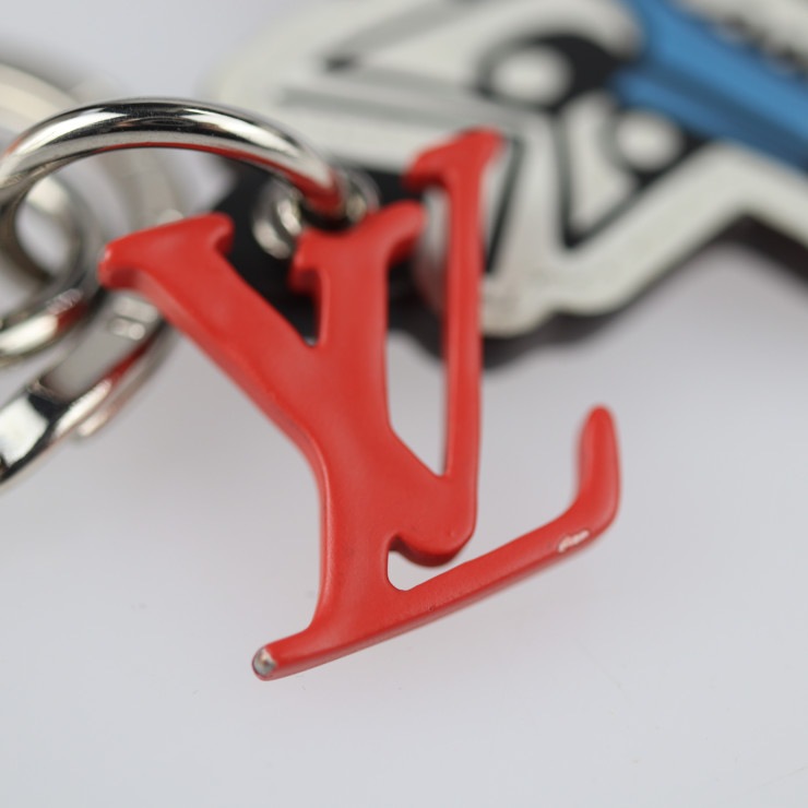 ルイ ヴィトン LVコミック ポルトクレ ハンマー MP3107 キーホルダー モノグラムキャンバス ブラウン【本物保証】