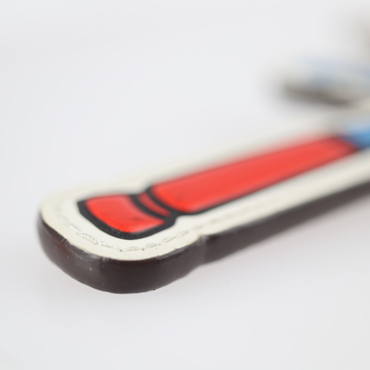 ルイ ヴィトン LVコミック ポルトクレ ハンマー MP3107 キーホルダー モノグラムキャンバス ブラウン【本物保証】