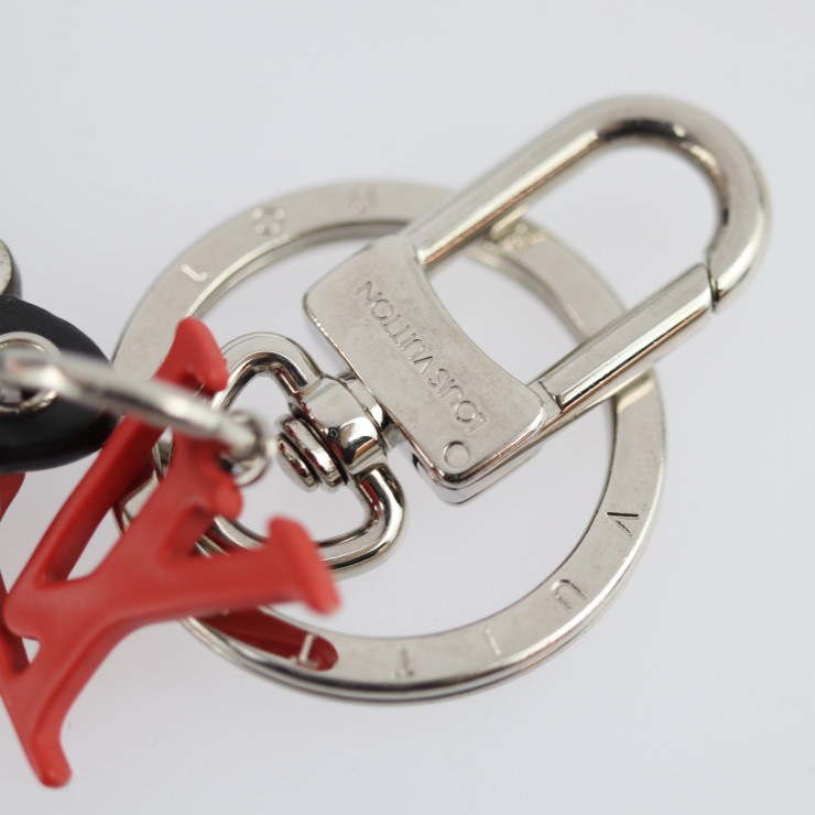 ルイ ヴィトン LVコミック ポルトクレ ハンマー MP3107 キーホルダー モノグラムキャンバス ブラウン【本物保証】