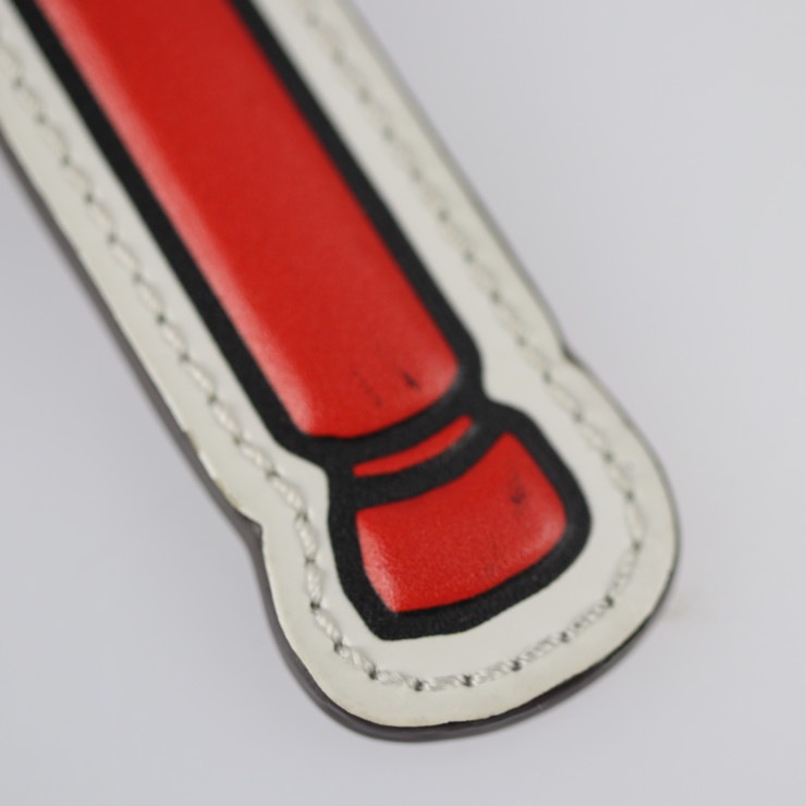 ルイ ヴィトン LVコミック ポルトクレ ハンマー MP3107 キーホルダー モノグラムキャンバス ブラウン【本物保証】