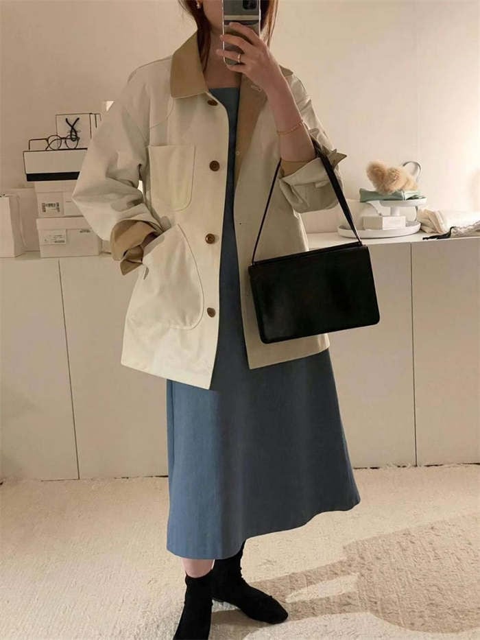 春秋に最適なトレンチコートです Trench coat レディースファッション コート ジャケット 春秋に最適なトレンチコートです Trench coat レディースファッション コート ジャケット