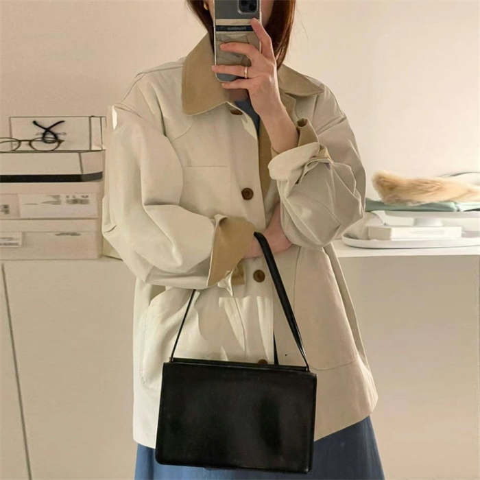 春秋に最適なトレンチコートです Trench coat レディースファッション コート ジャケット 春秋に最適なトレンチコートです Trench coat レディースファッション コート ジャケット