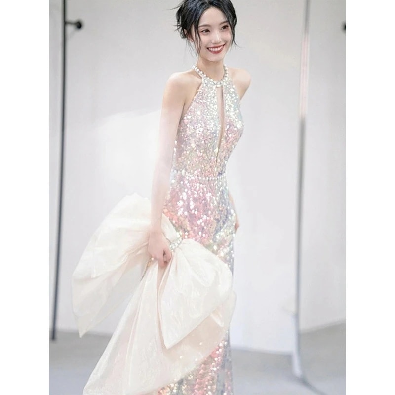 人魚姫ドレス パーティドレス スパンコールフィッシュテールワンピース同窓会 披露宴 卒業式 結婚式 演奏会 ウェディング ステージ 二次会 発表会 正式 人魚姫ドレス パーティドレス スパンコールフィッシュテールワンピース同窓会 披露宴 卒業式 結婚式 演奏会 ウェディング ステージ 二次会 発表会 正式