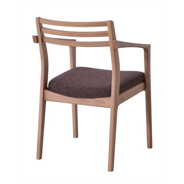 シンプルで美しい日本製ダイニングアームチェア ラダー 北欧 ナチュラル チェア ダイニングチェア ダイニング キッチン ダイニングキッチン