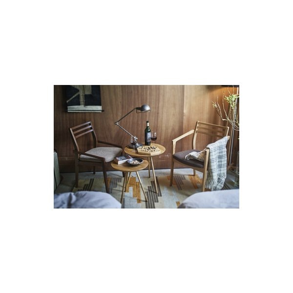 シンプルで美しい日本製ダイニングアームチェア ラダー 北欧 ナチュラル チェア ダイニングチェア ダイニング キッチン ダイニングキッチン