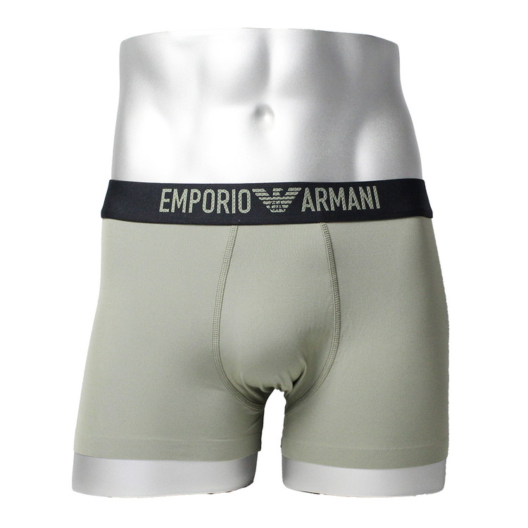 エンポリオアルマーニ：BASIC MICROFIBER ボクサーパンツ (シャーク)【AF10775-EM000363-U6274】
