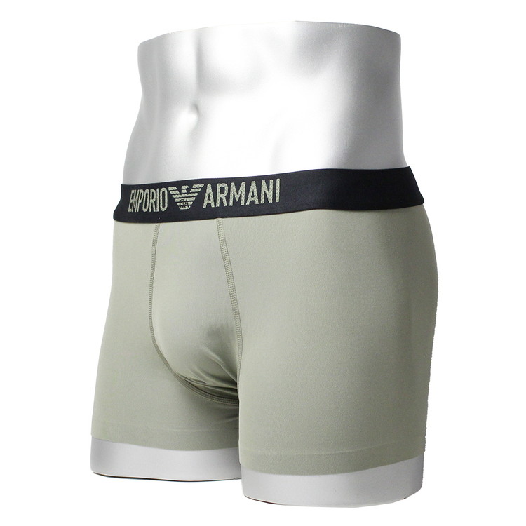 エンポリオアルマーニ：BASIC MICROFIBER ボクサーパンツ (シャーク)【AF10775-EM000363-U6274】