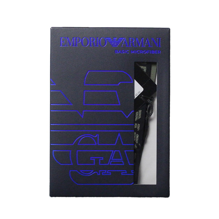 エンポリオアルマーニ：BASIC MICROFIBER ボクサーパンツ (シャーク)【AF10775-EM000363-U6274】