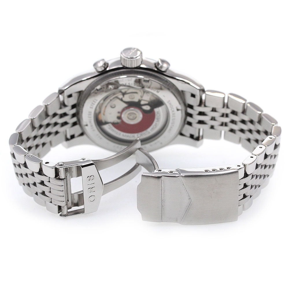 オリス ORIS 7567 ビッククラウン クロノグラフ 自動巻き オリス ビッグクラウン クロノグラフ - ギャラリーEX時計館