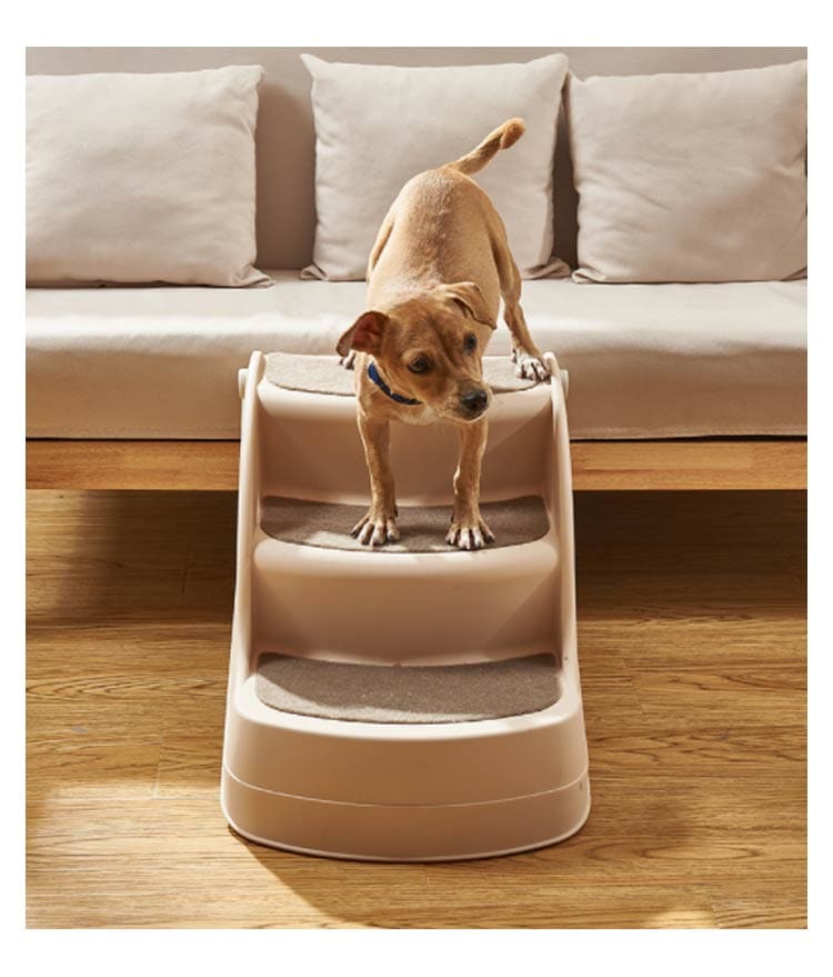 犬用ステップ ペットステップ 3段 折りたたみ 犬用 階段 ドッグステップ ペットスロープ ペット用階段 猫用 犬用 ソファ ペット ステップ 高齢犬 小型犬 踏み台 介護用品 段差解消 滑り止め ヘ