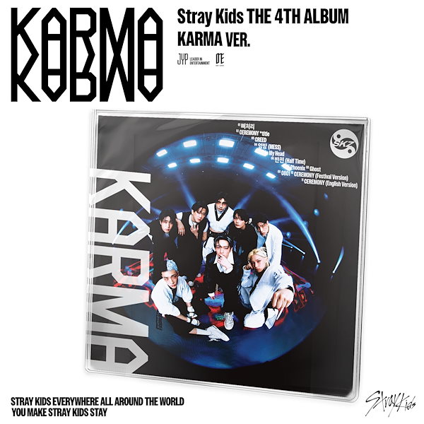 【さくら】karma　CEREMONY✕5　HOORAY✕5 計10セット Stray Kids THE 4TH ALBUM 